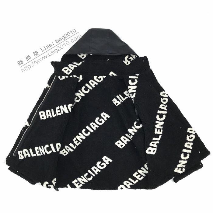 Balenciaga女裝 巴黎世家新款秋冬羊糕毛皮毛兩穿女外套  ydi3175
